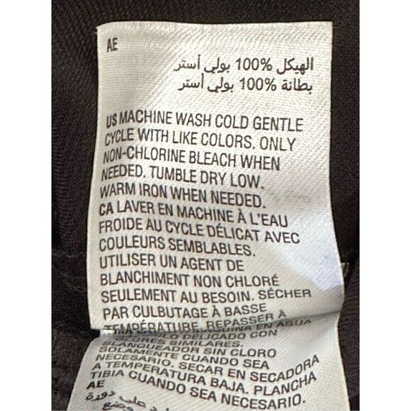 Inc Women’s Black RuffledSleeveless Cowl Neck Wide Leg Party Jumpsuit Size 16 - Picture 7 of 7